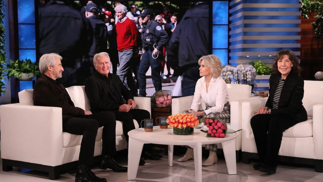 Martin Sheen & Sam Waterston on Getting Arrested with their 'Grace and Frankie' Co-Stars