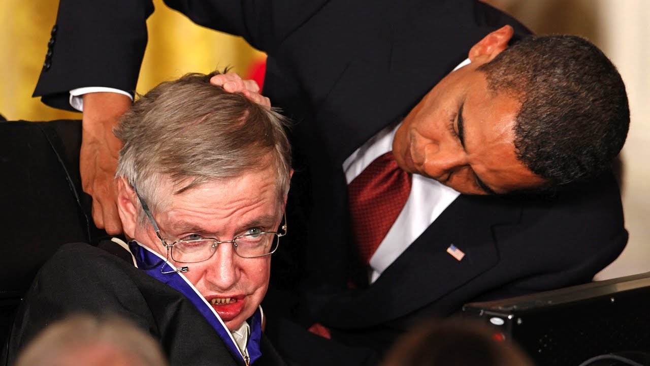 Stephen Hawking At The White House