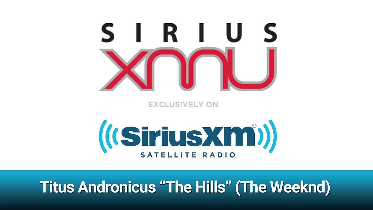 Titus Andronicus "The Hills" The Weeknd Cover Live @ SiriusXM // Sirius XMU