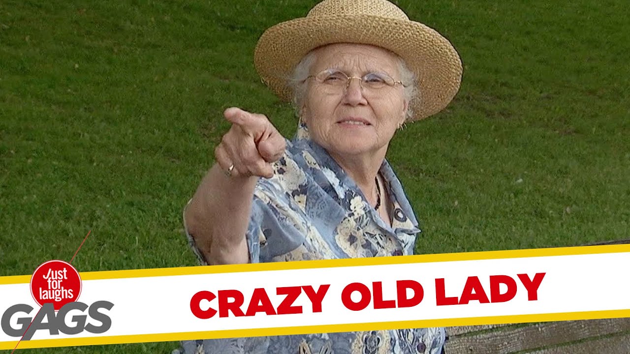 Crazy Old Lady Pranks