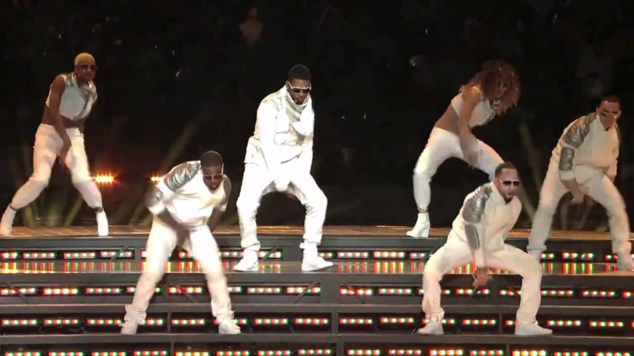 Usher live at Super Bowl XLV