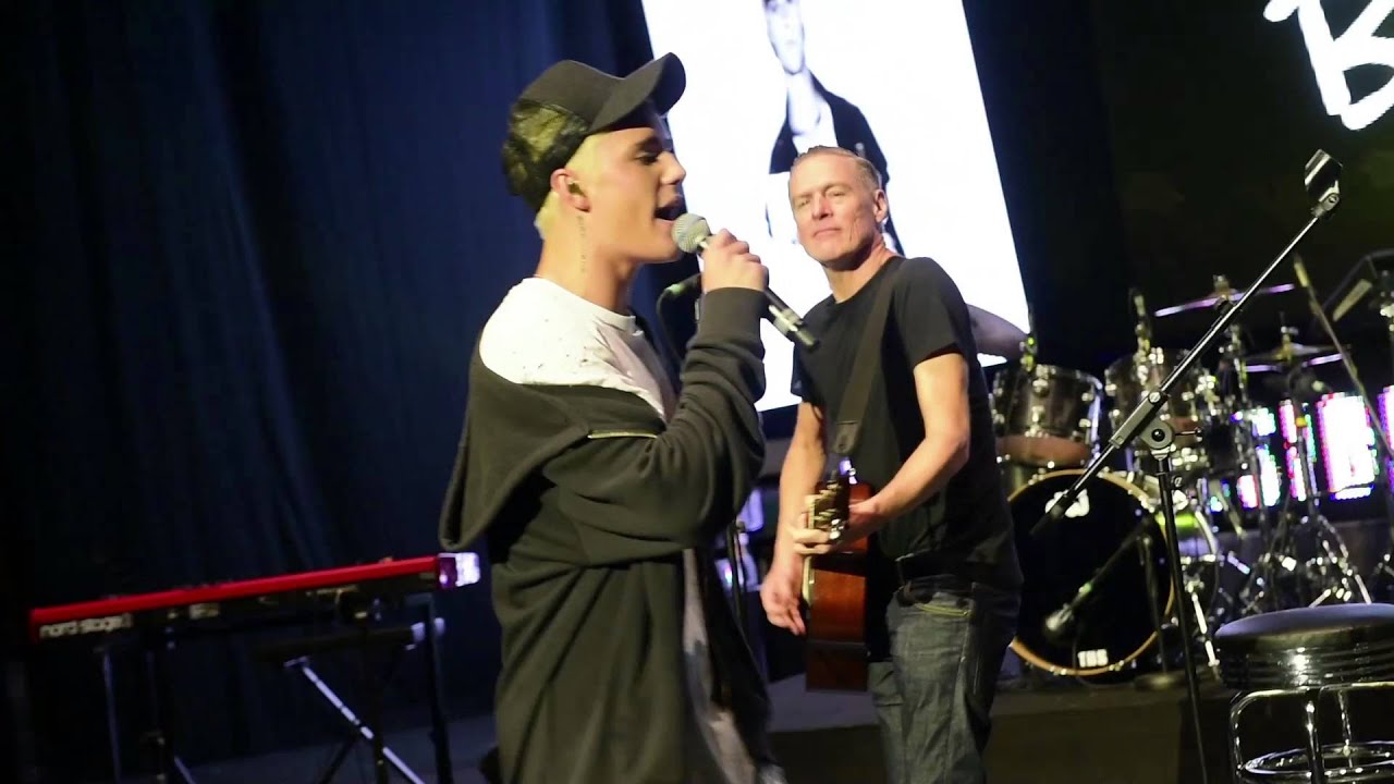 Justin Bieber & Bryan Adams - Baby (Live & Acoustic)