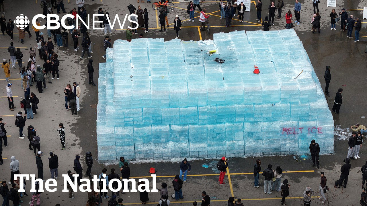 Drake’s ice block stunt creates fan chaos in downtown Toronto