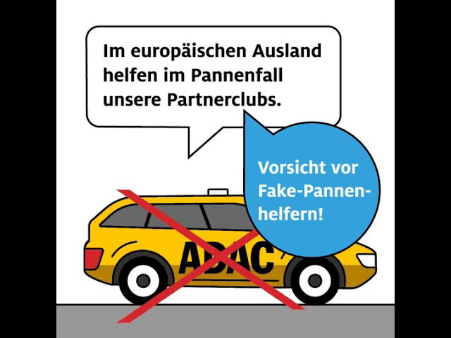 Fake-ADAC-Pannenhelfer I ADAC 2019