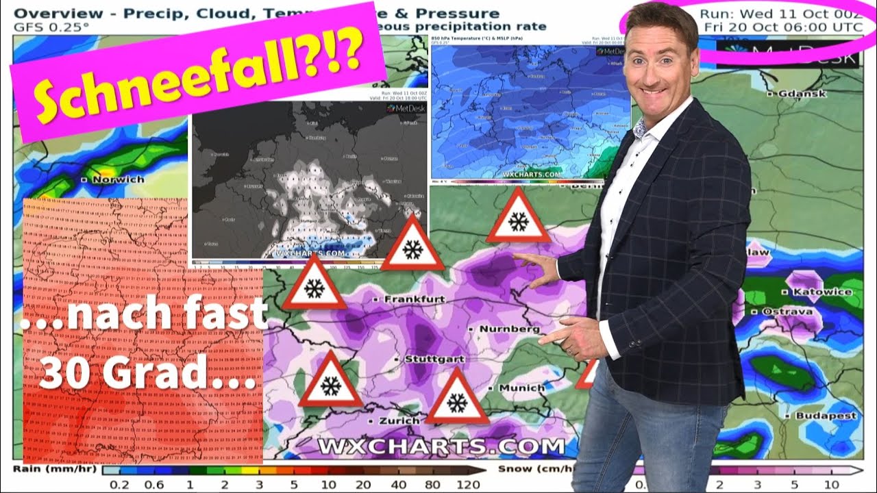 Wintereinbruch nächste Woche? Irre: GFS-Frühlauf mit fettem Schneetief über Deutschland! Nachtfrost!