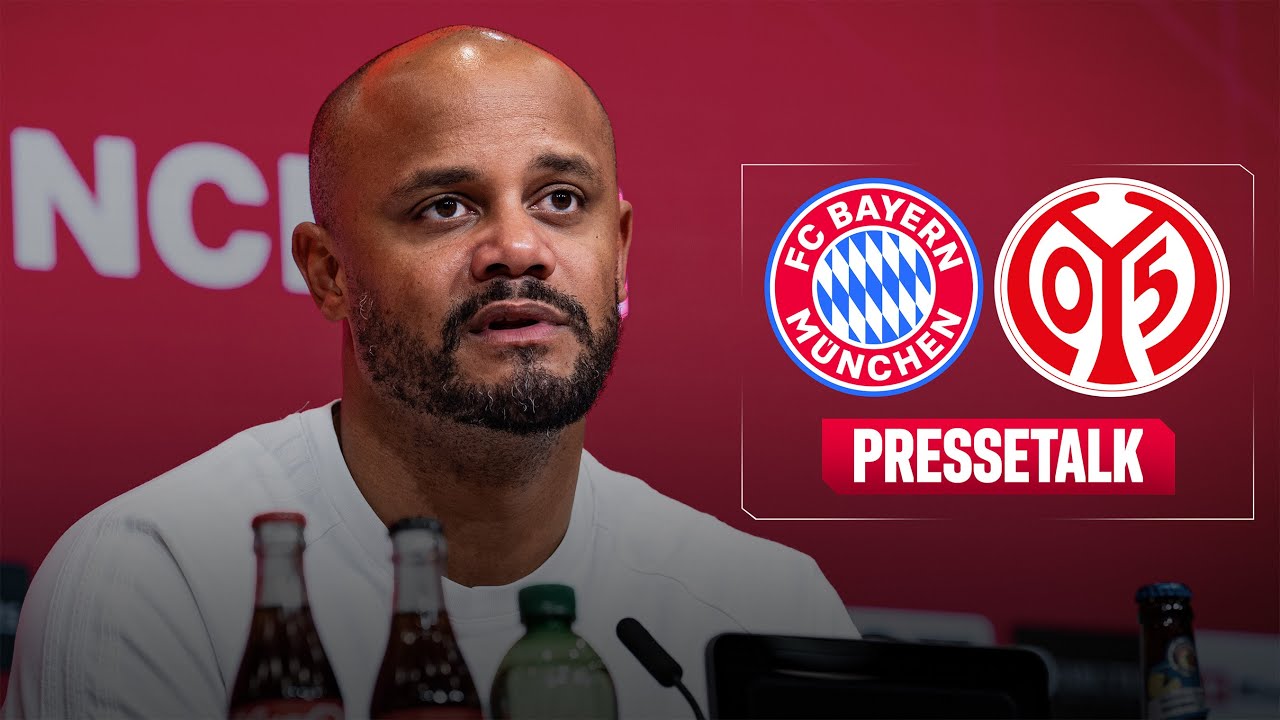 LIVE 🔴 Pressetalk vor FC Bayern - FSV Mainz 05 | Bundesliga – 14. Spieltag