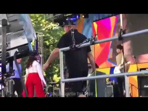 Camila Cabello On Stage At The Good Morning America ( Summer Concert ) #CAMILAonGMA