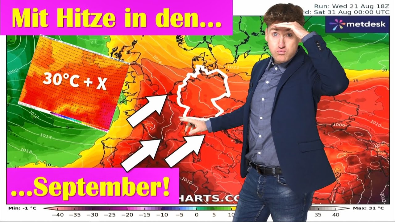 Unfassbar: Jetzt kommt die längste Hitzewelle des gesamten Sommers. Bis September sonnig und heiß.