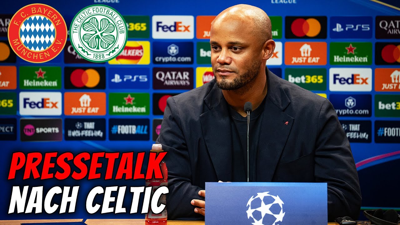 Pressetalk nach FC Bayern 1-1 Celtic FC | Champions League Playoffs