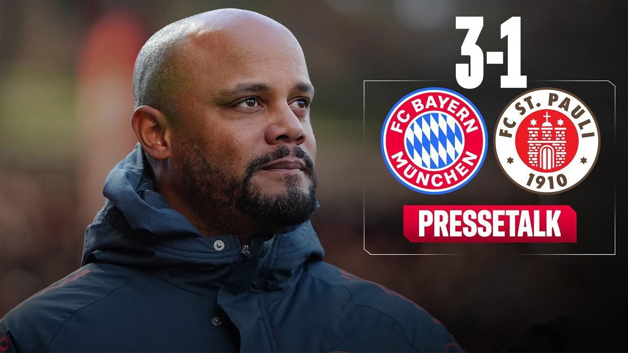 LIVE 🔴 Pressetalk nach FC Bayern - FC St. Pauli | Bundesliga – 12. Spieltag