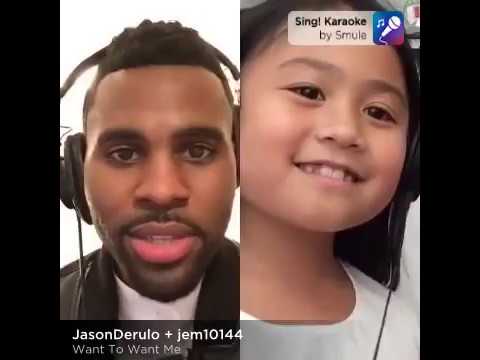 Jason Derulo and a little girl fan "Want To Want Me"
