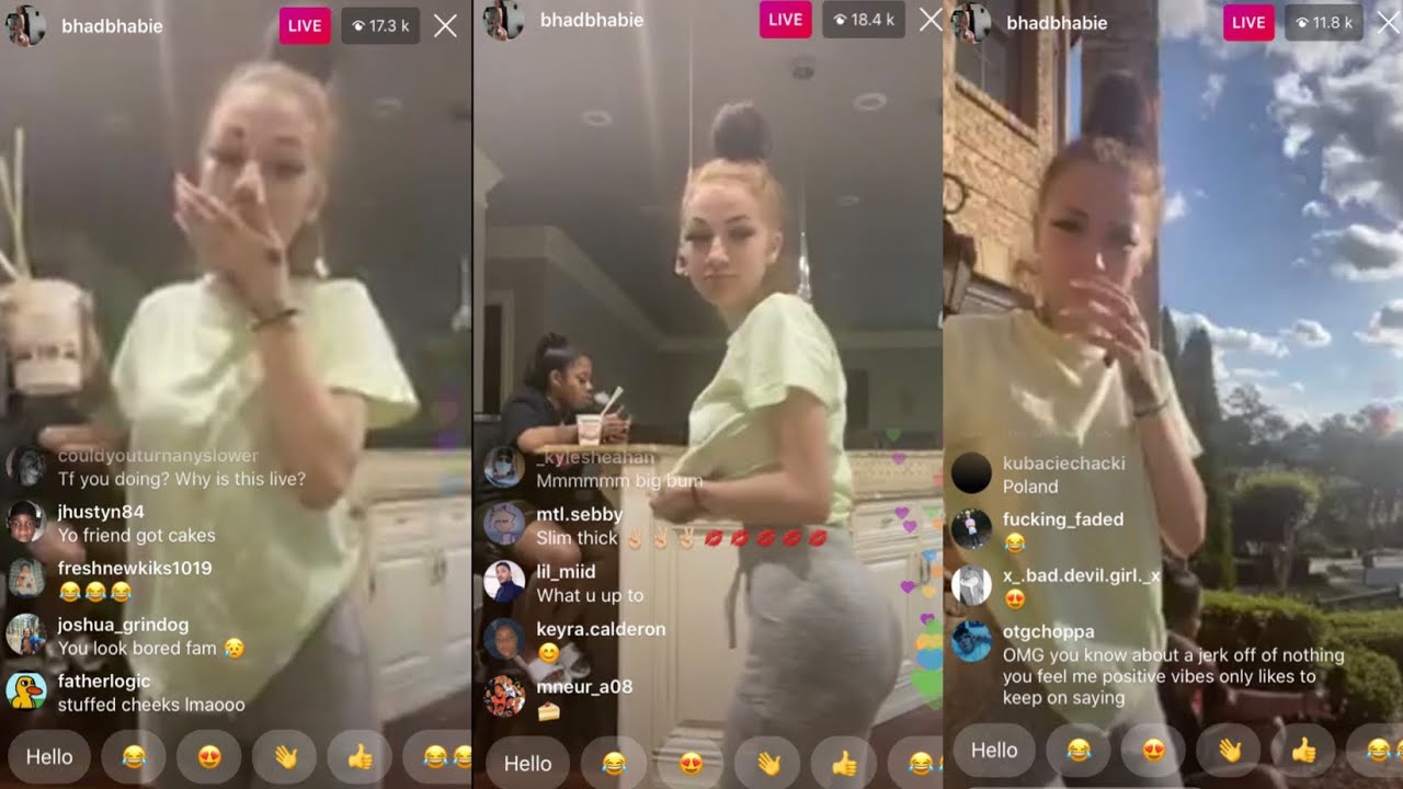 BHAD BHABIE ON INSTAGRAM LIVE| SHE GOT BUTT INJECTIONS?| 14th MAY 2020