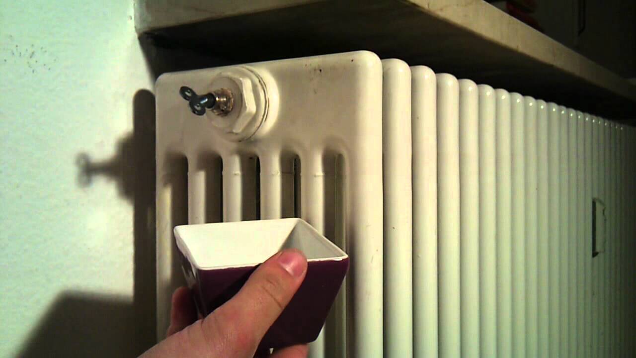Heizung: Heizkörper entlüften - Anleitung