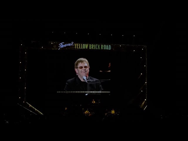 Elton John -  His Very Last Song & Speech  - Stockholm 2023-07-08 - "Goodbye Yellow Brick Road"