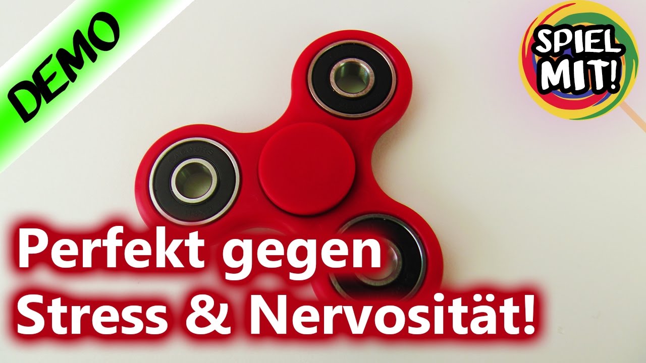 NR. 1 SPIELZEUG BEI AMAZON: FIDGET SPINNER Deutsch - Perfekt gegen Stress & Nervosität! Speed Test