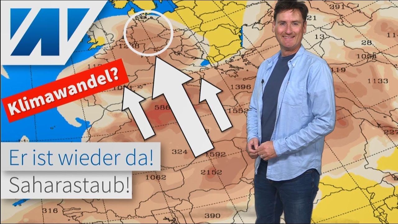 SCHON WIEDER: Saharastaub erreicht Deutschland! Ist der Klimawandel schuld? UPDATE: Sommerprognose!