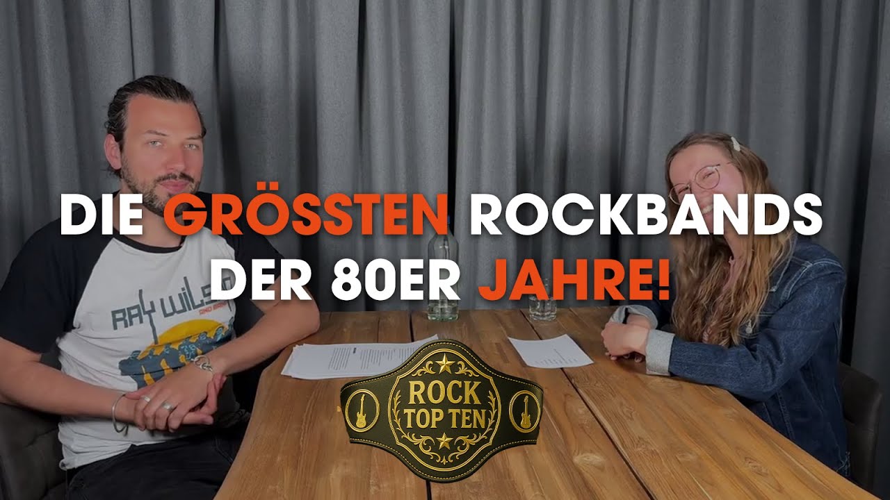 80er Rock: Die besten Bands aller Zeiten 🎸 | Podcast-Folge mit Ranking