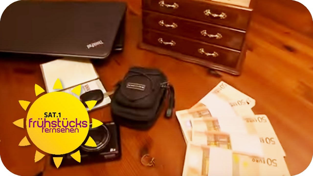 Verstecke für Wertsachen | SAT.1 Frühstücksfernsehen