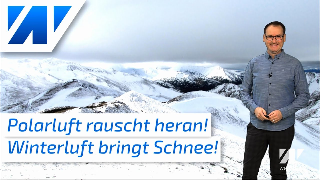 Frühwinterliche Kaltluft bringt Schneeflocken! Temperaturen rauschen deutlich nach unten!