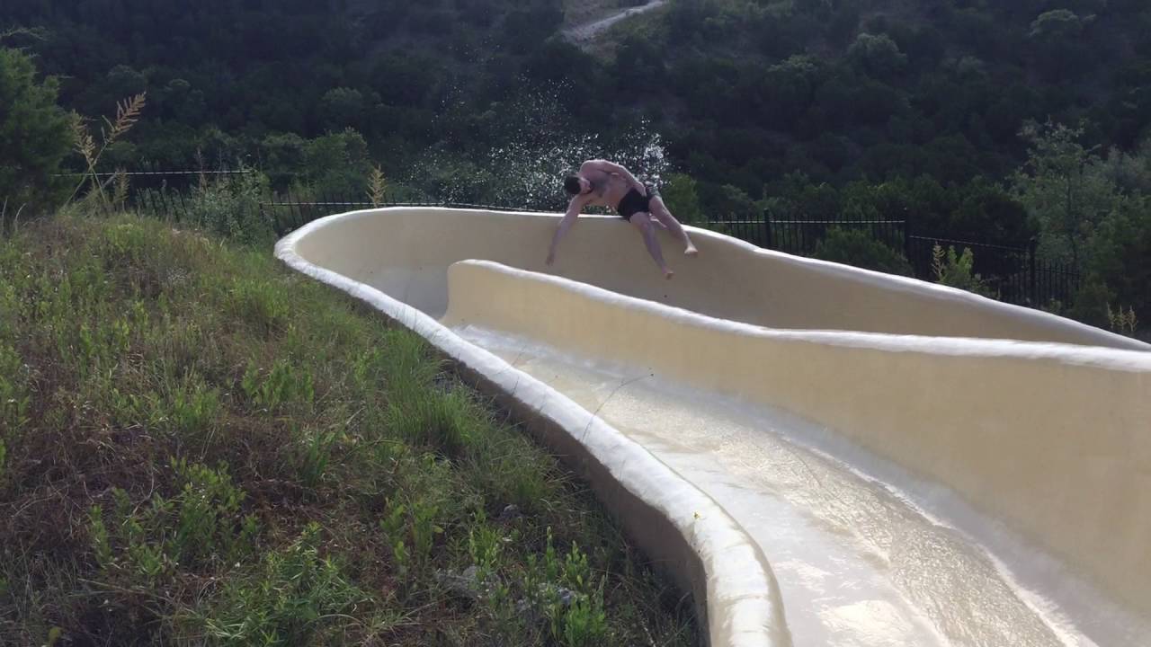 Dallas Man Slips Off Waterslide and Crashes