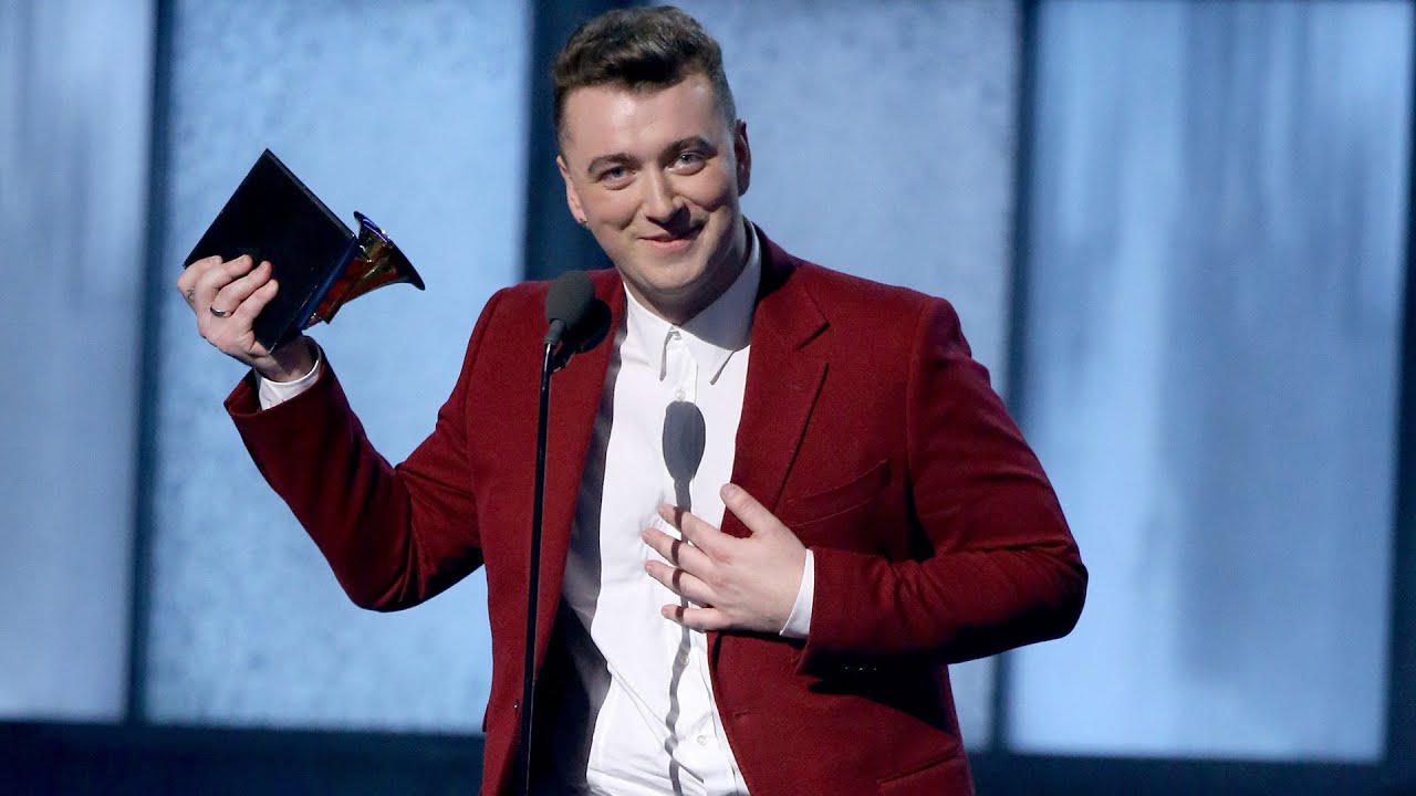 Sam Smith Wins 4 Grammys 2015! VIDEO