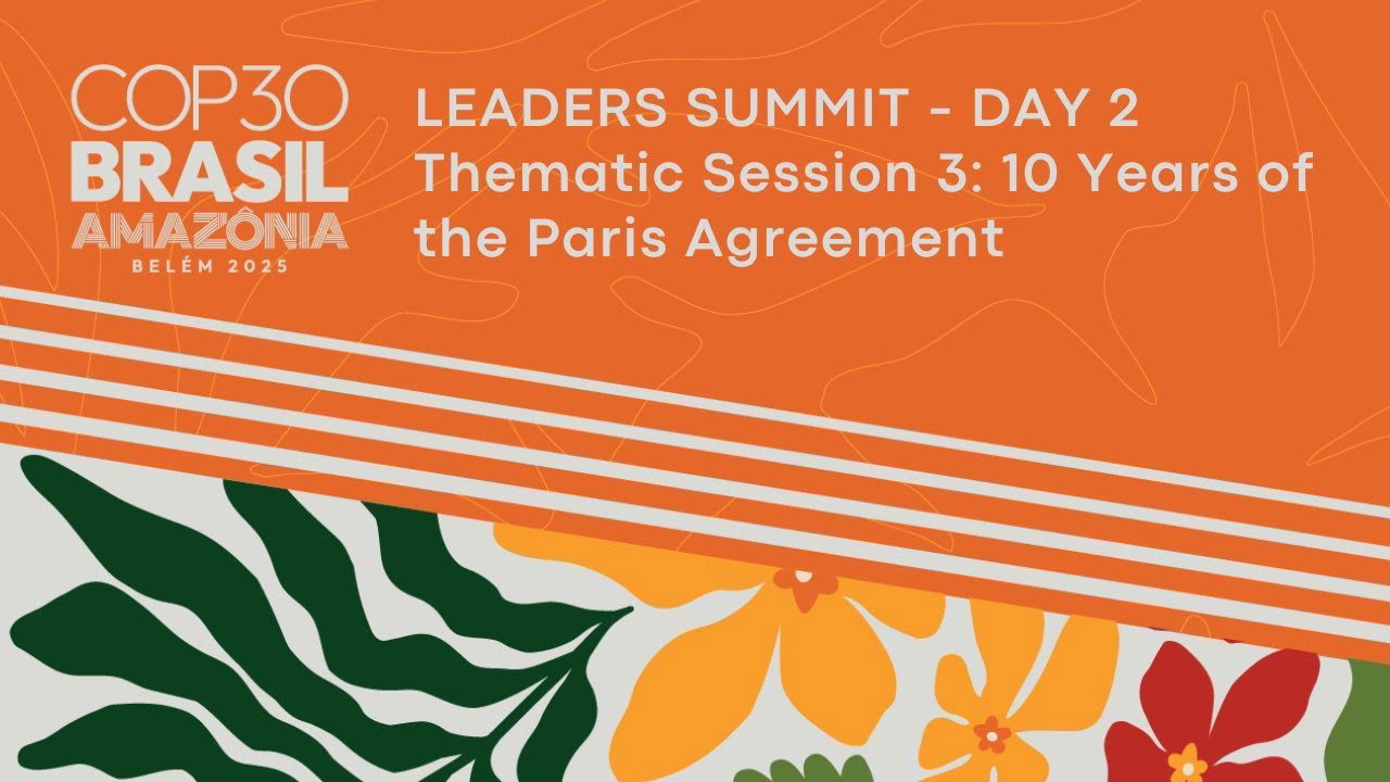 🔴 Lula speaks at plenary session about 10 years of Paris Agreement