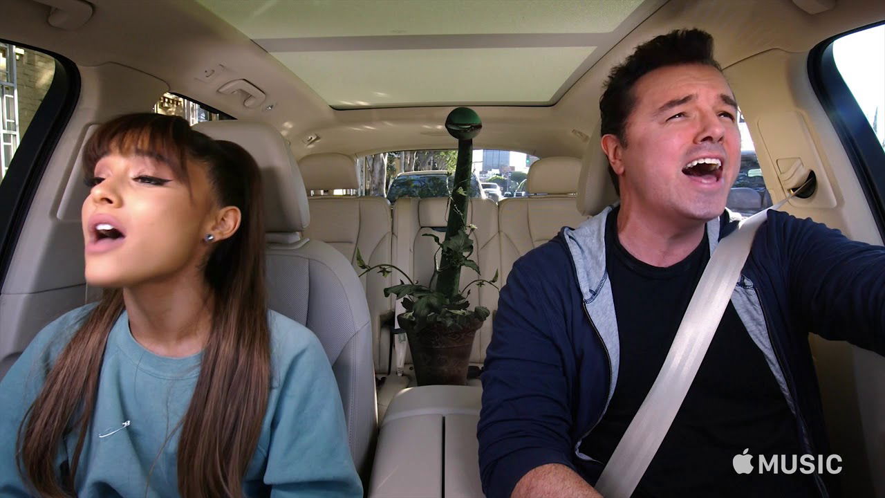 Carpool Karaoke: The Series — Ariana Grande & Seth MacFarlane Preview — Apple TV app