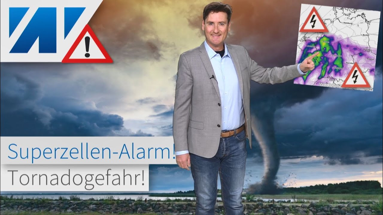 UNWETTER: Superzellen, Orkanböen und Tornadogefahr! So schlimm wie das Pfingstunwetter 2014? Hitze.