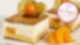 Butterkekskuchen mit Vanillepudding und Früchten