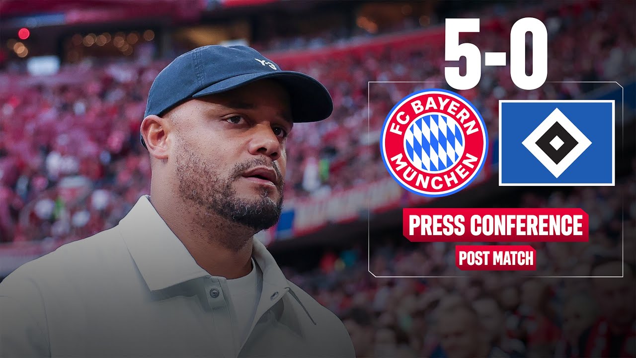 Pressekonferenz nach dem 5:0-Sieg gegen den HSV | Bundesliga – 3. Spieltag