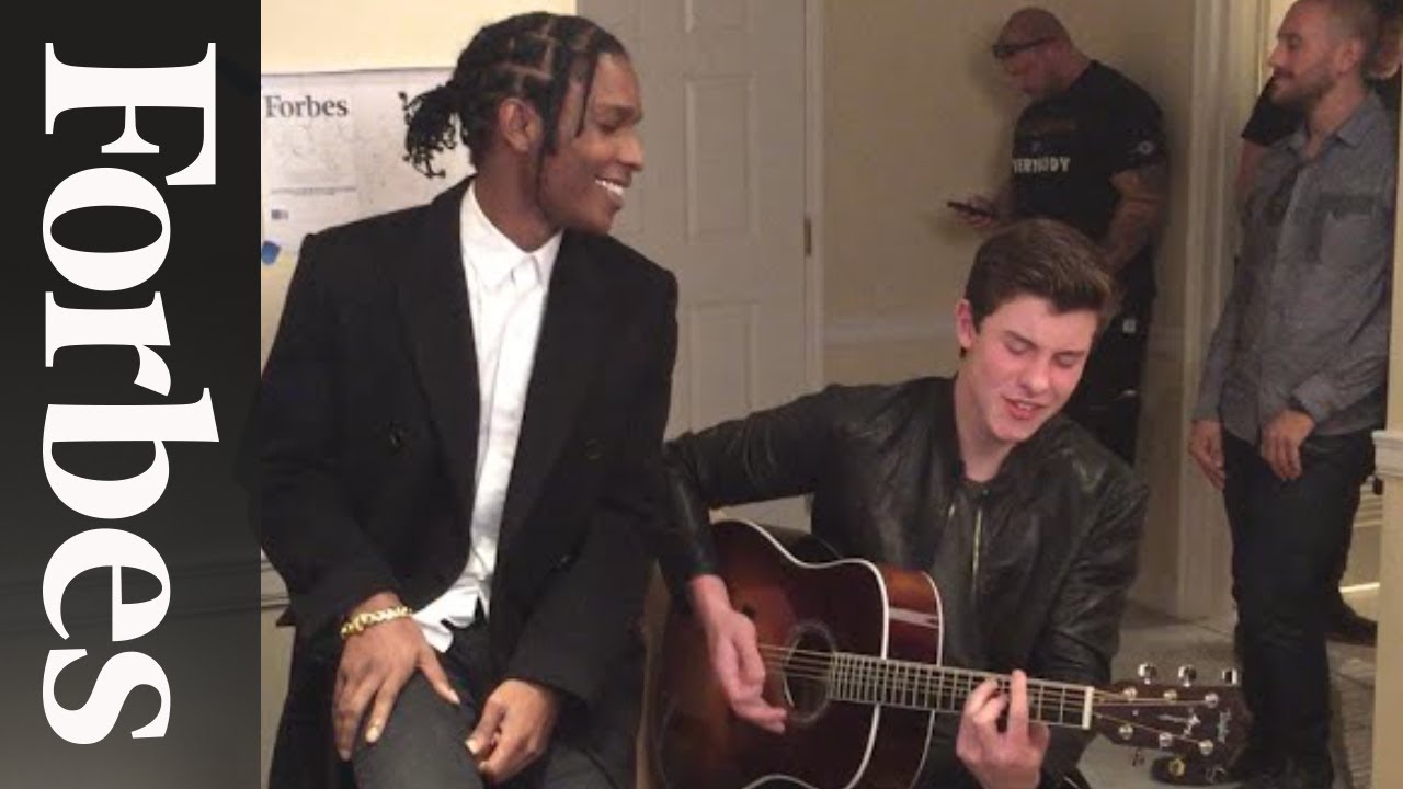 Shawn Mendes and A$AP Rocky's Impromptu Duet
