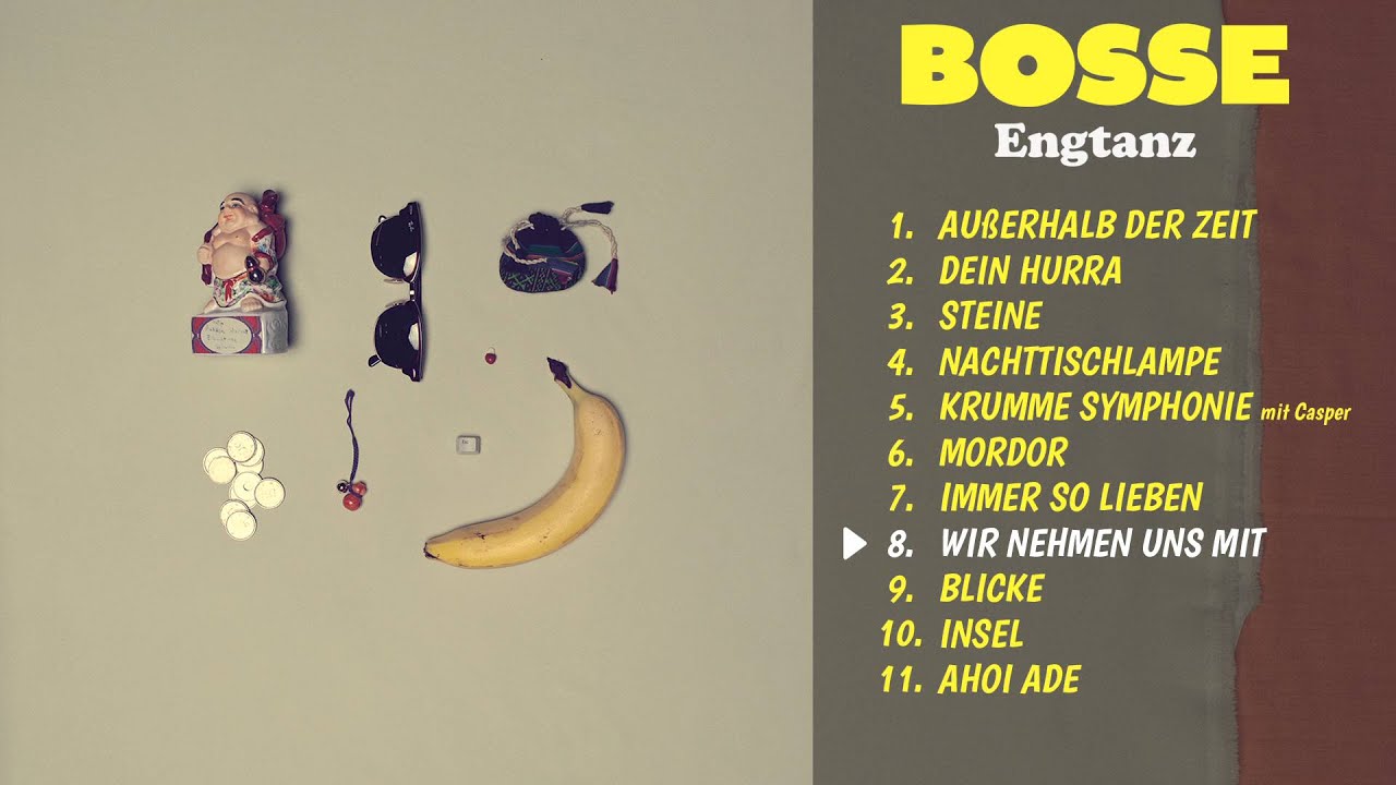 Bosse - Wir Nehmen Uns Mit (Albumplayer)