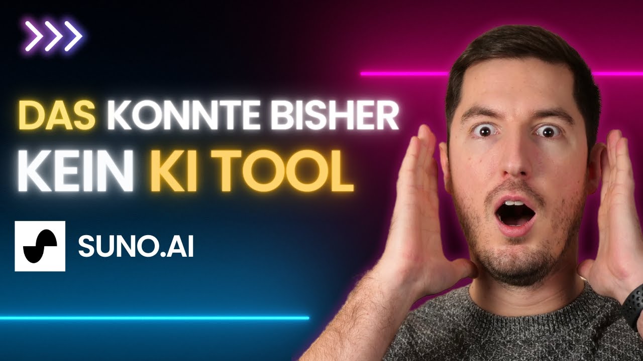 SUNO PRODUZIERT KOMPLETTE SONGS - Danke Suno.ai Text, Gesang und Musik mit KI erzeugen