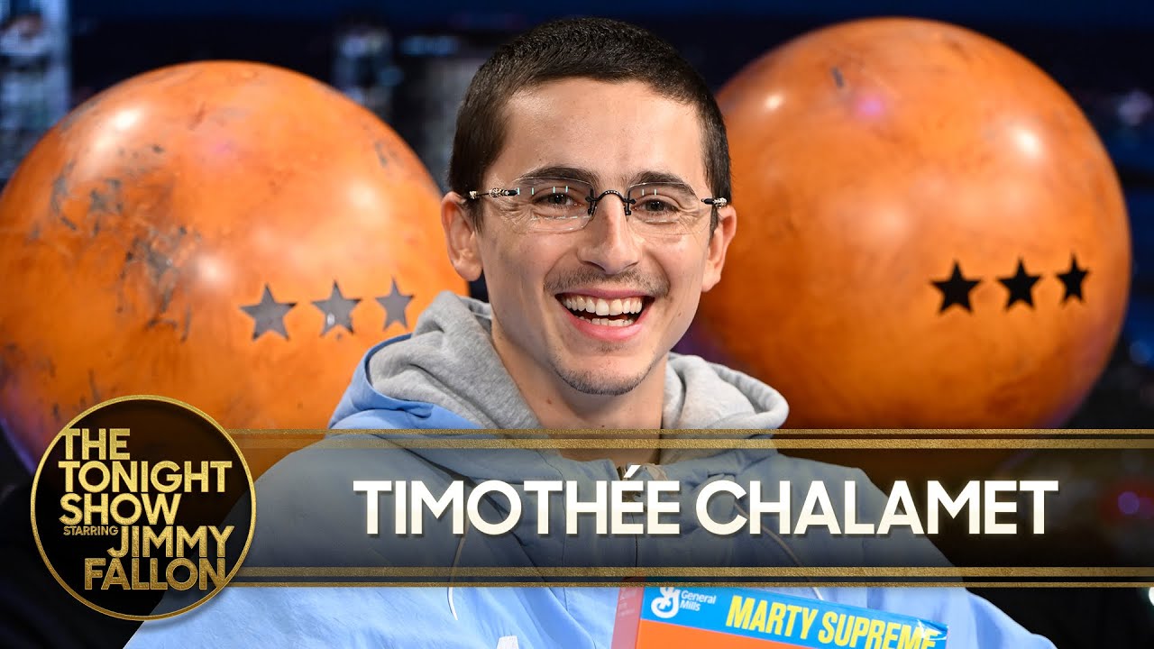 "You Will Not Regret It" Timothée Chalamet Pitches Marty Supreme to America | The Tonight Show