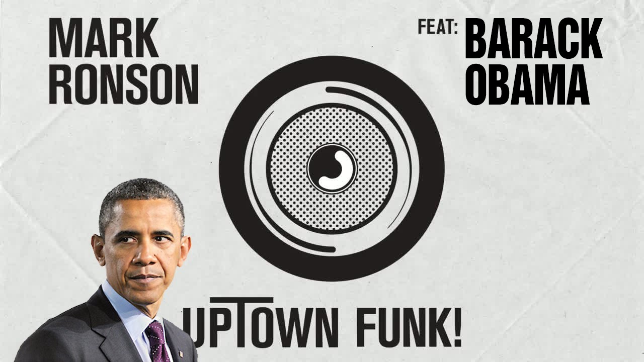 Barack Obama Singing Uptown Funk by Mark Ronson (ft. Bruno Mars)