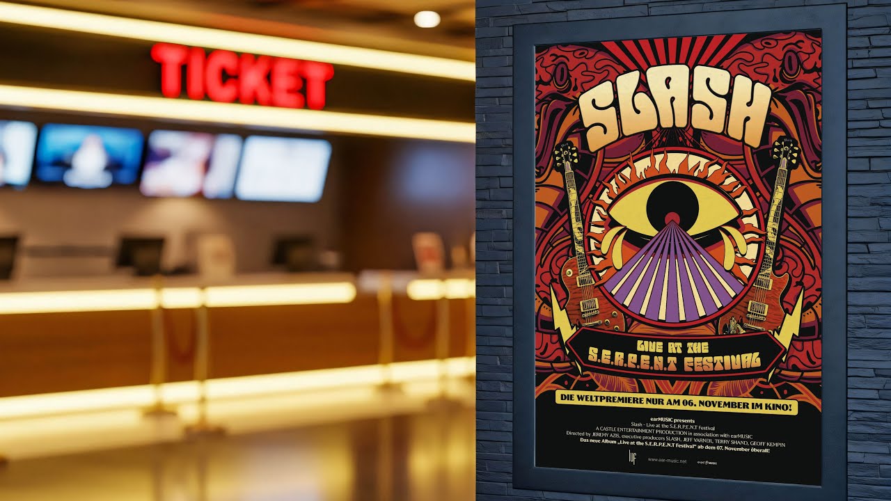 Slash -  Live at the S.E.R.P.E.N.T Festival (Cinema Trailer)