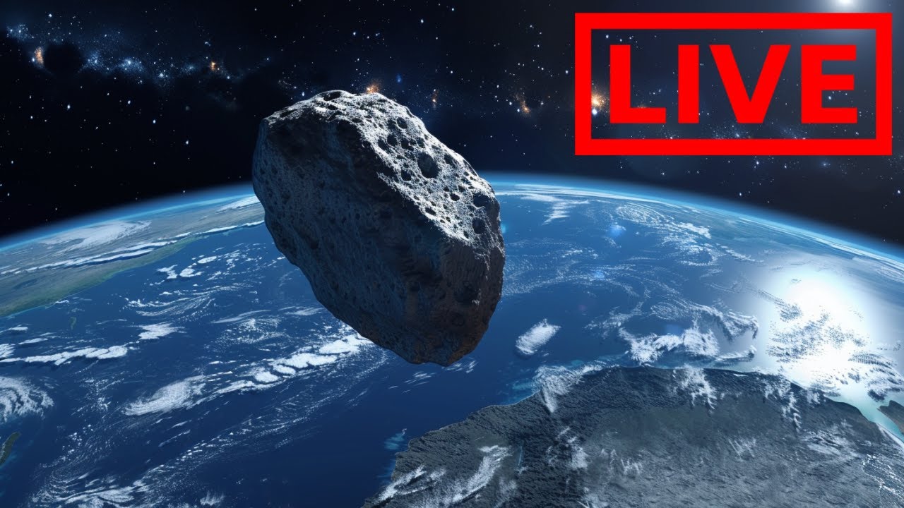 🌎 LIVE Asteroid Mini-Moon 2024 PT5 Near Earth ☄️ NASA Eyes