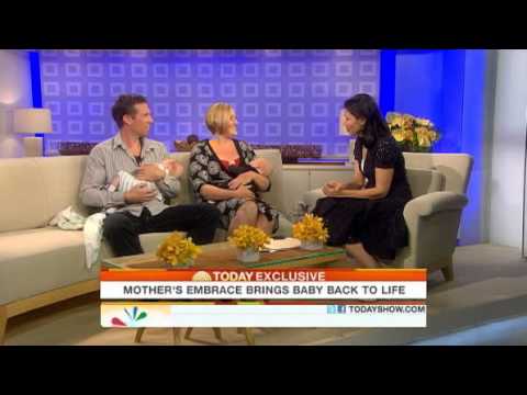 Clinically dead baby revived by Mother's touch