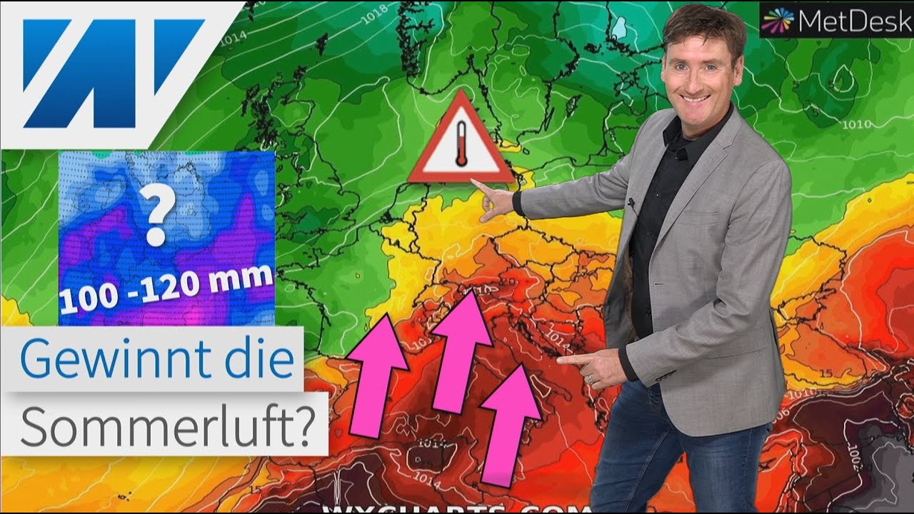 Hitze und Gewitter: Setzt sich doch die Sommerluft durch? Wo steckt der Landregen? Bilanz Frühling.