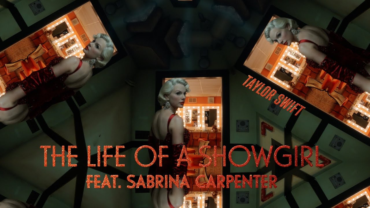 Taylor Swift - The Life of a Showgirl (Feat. Sabrina Carpenter) (Lyric Video)