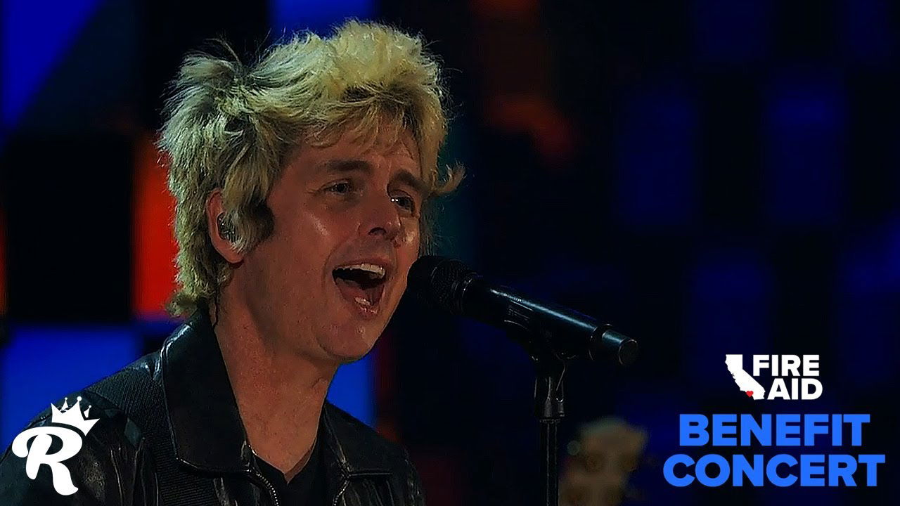 Green Day feat. Billie Eilish | Full Performance | FireAid Benefit Concert 2025