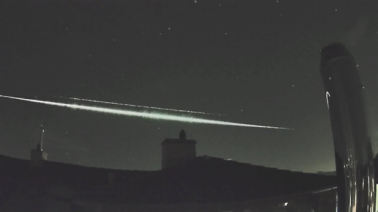 Helle Feuerkugel über Süddeutschland (7. Oktober 2021 20:23 MESZ)