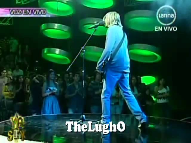 Yo Soy [ Peru ] Kurt Cobain "Lithium" por Ramiro Saavedra [ Voz en Vivo ] 14/05/2012