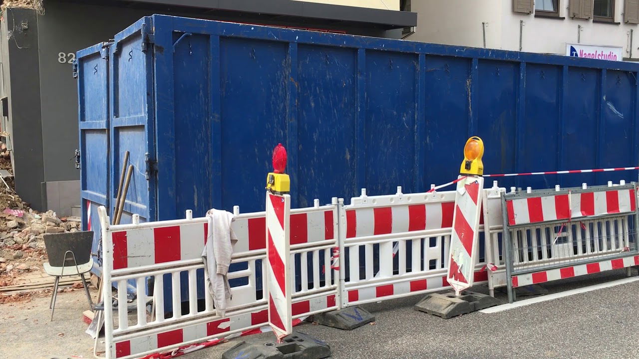 In Sinsheim droht ein Haus einzustürzen