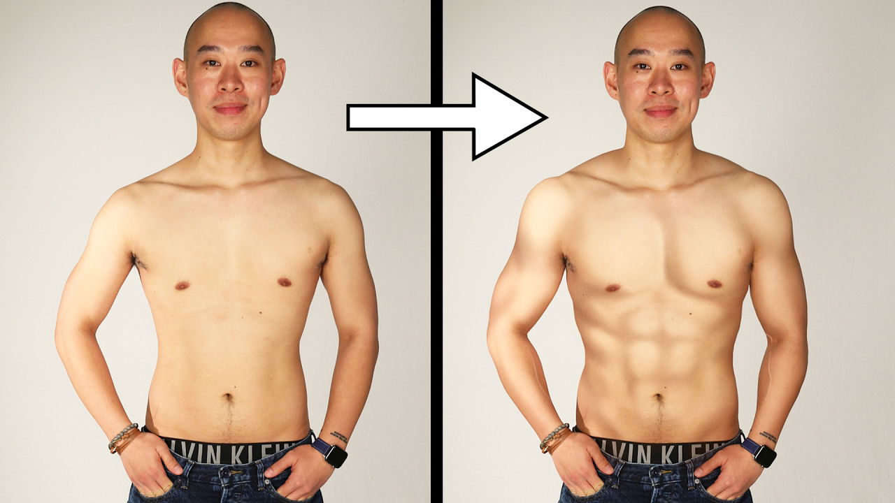 Men Get Photoshopped Into Their Ideal Body Type