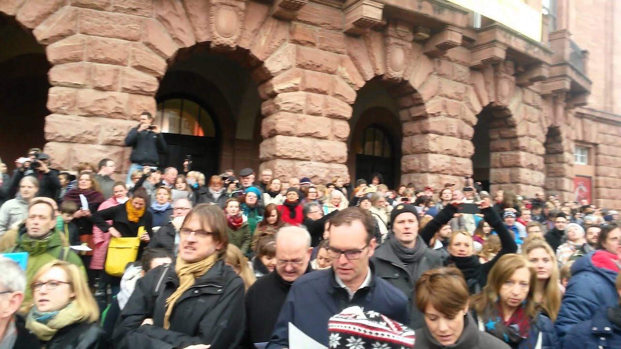 "Schrei nach Liebe" Flashmob