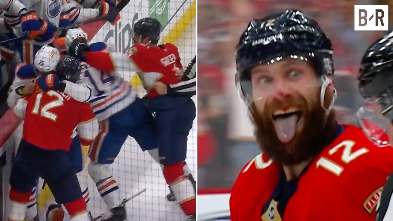 Panthers & Oilers Line Brawl Breaks Out in Game 3 | 2025 Stanley Cup Final