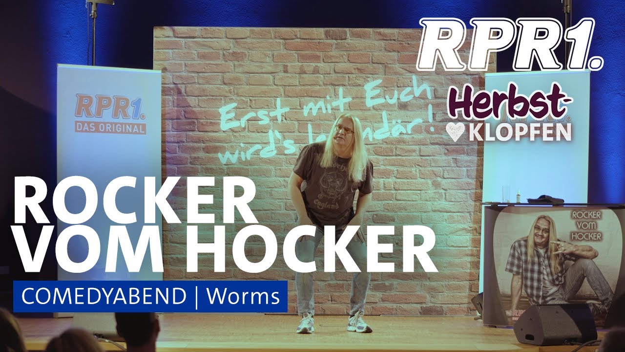 Rocker vom Hocker | RPR1.HERBSTKLOPFEN: Comedy-Abend | Worms