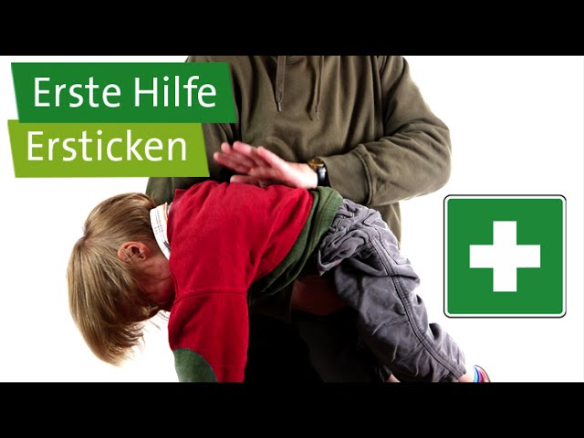 Erste Hilfe bei Kleinkindern und Säuglingen: Ersticken