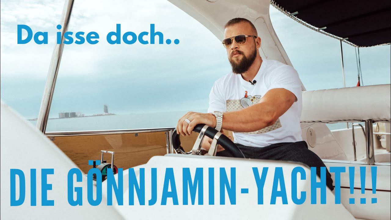DA IS UNSERE GÖNNJAMIN-YACHT, ALPHAS!